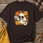 Cool Dog & Flowers