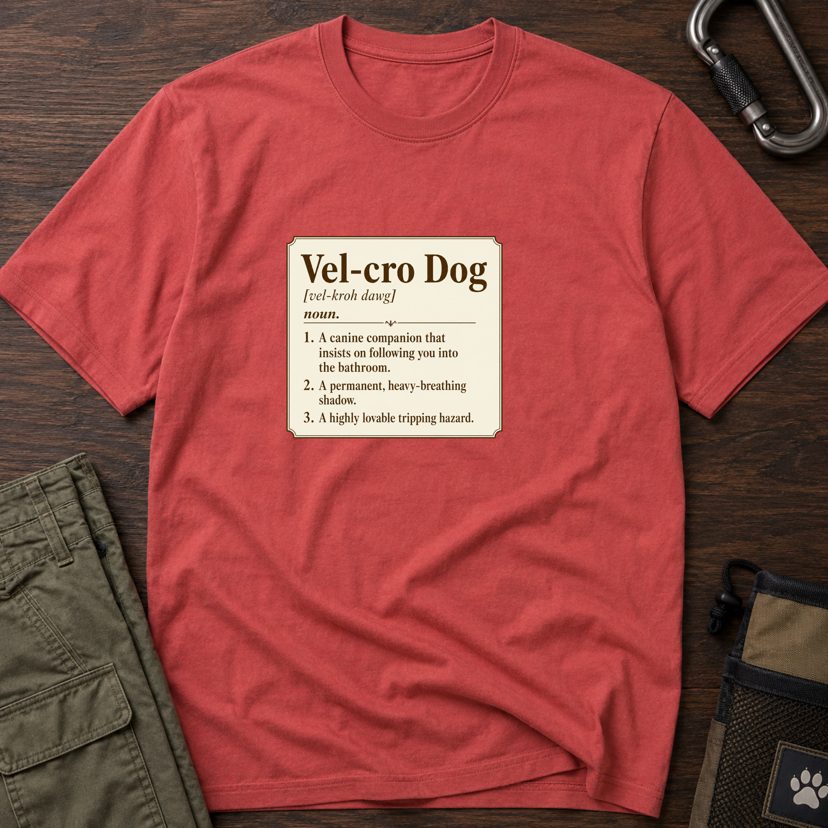 Vel-cro Dog