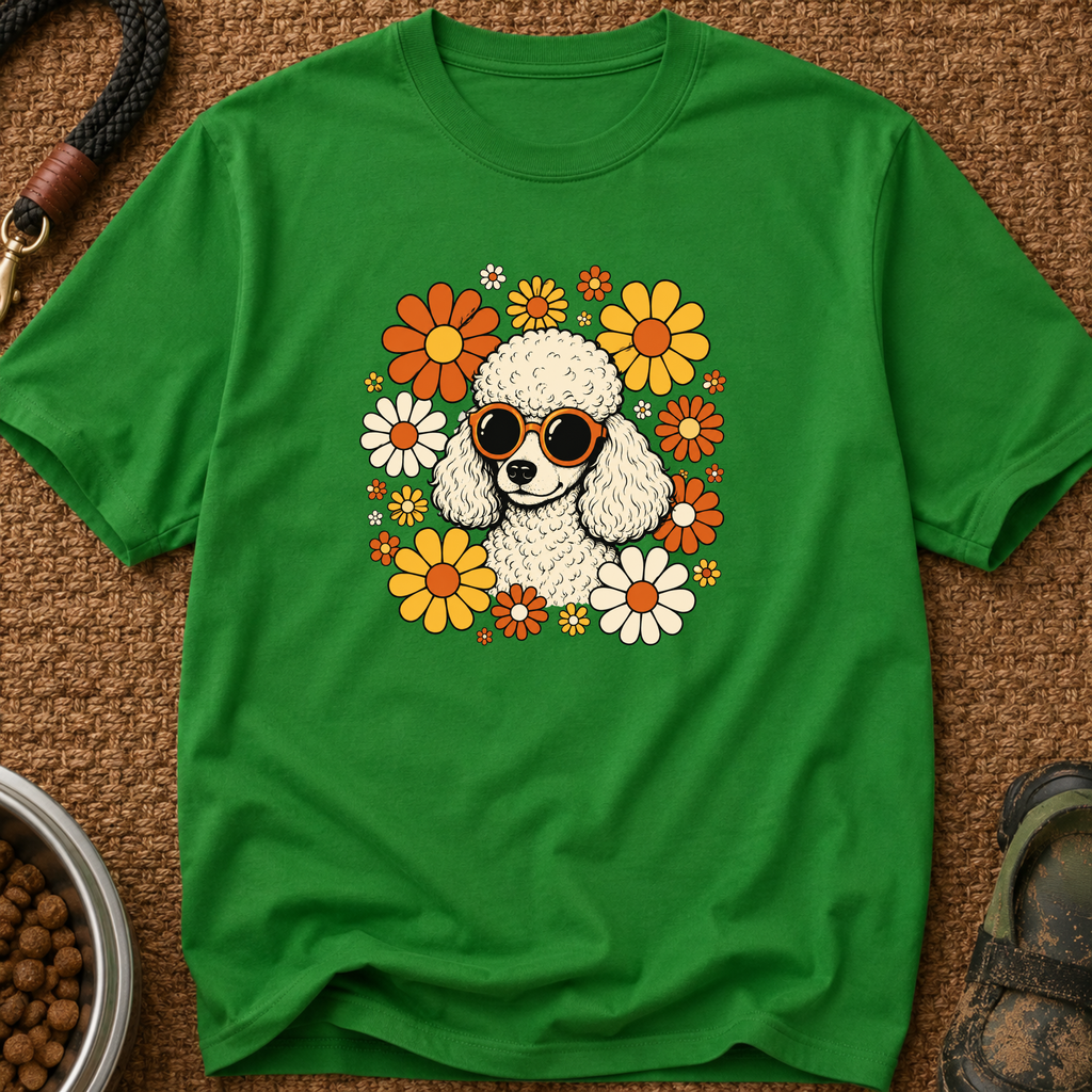 Cool Dog & Flowers