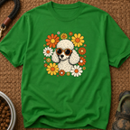 Cool Dog & Flowers
