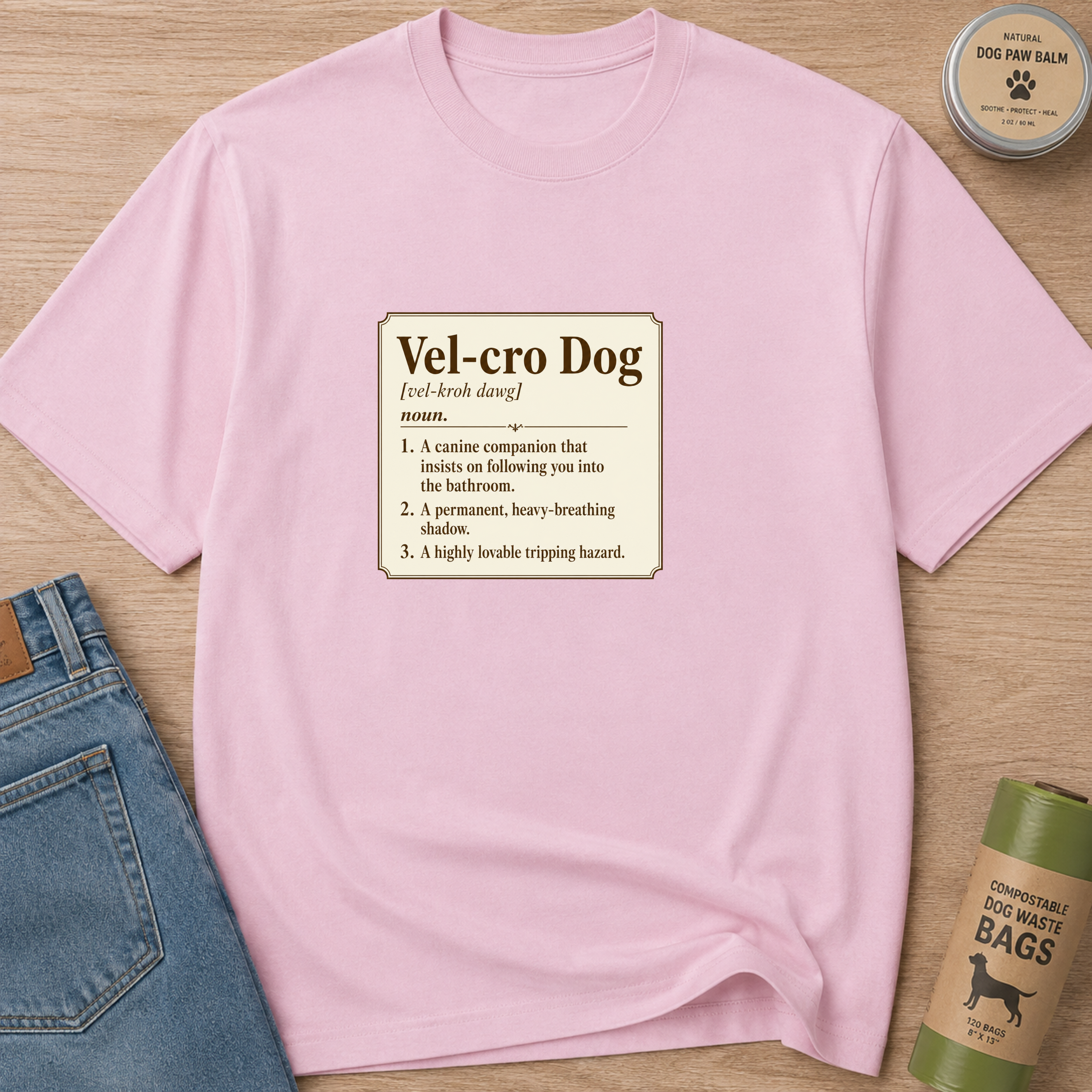 Vel-cro Dog