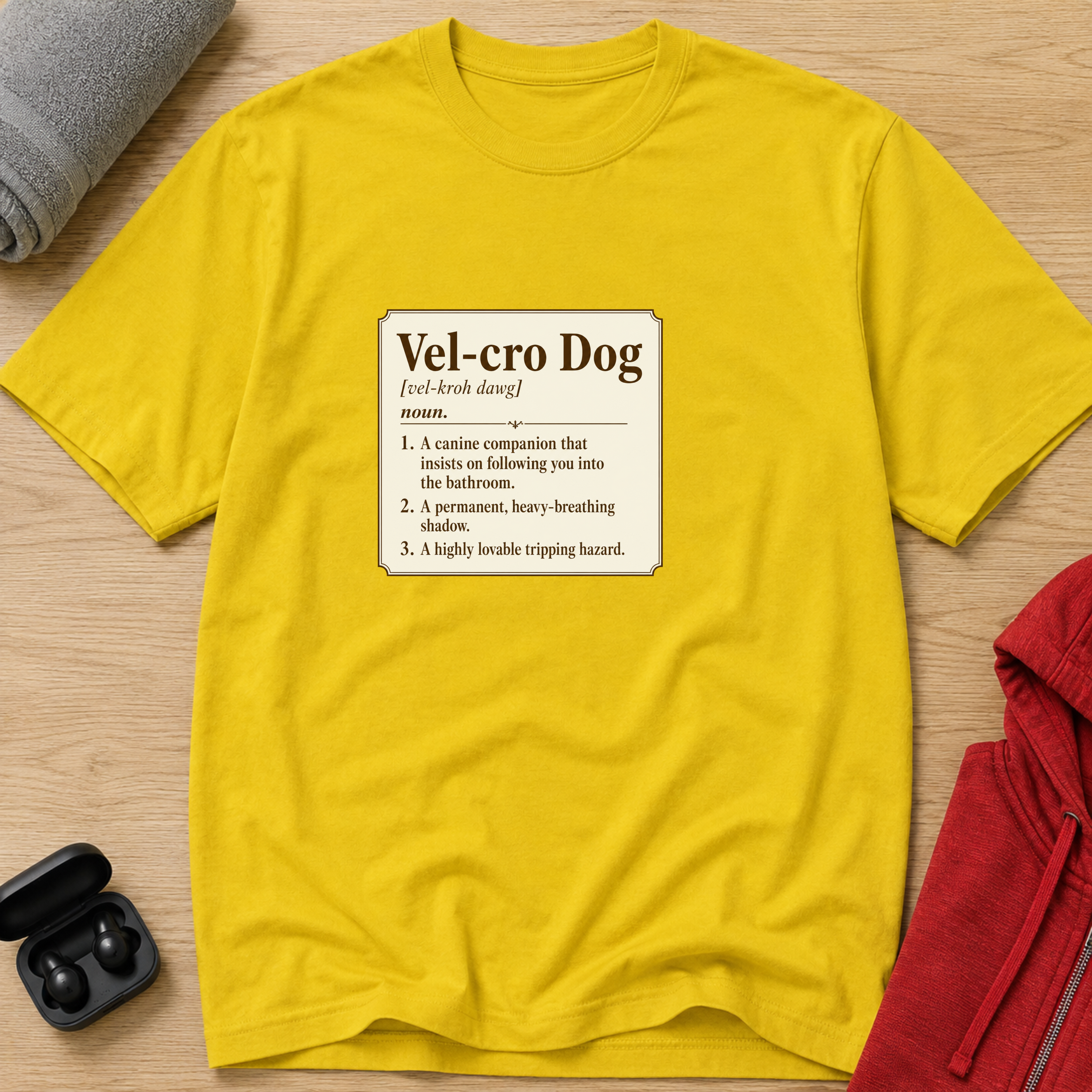 Vel-cro Dog