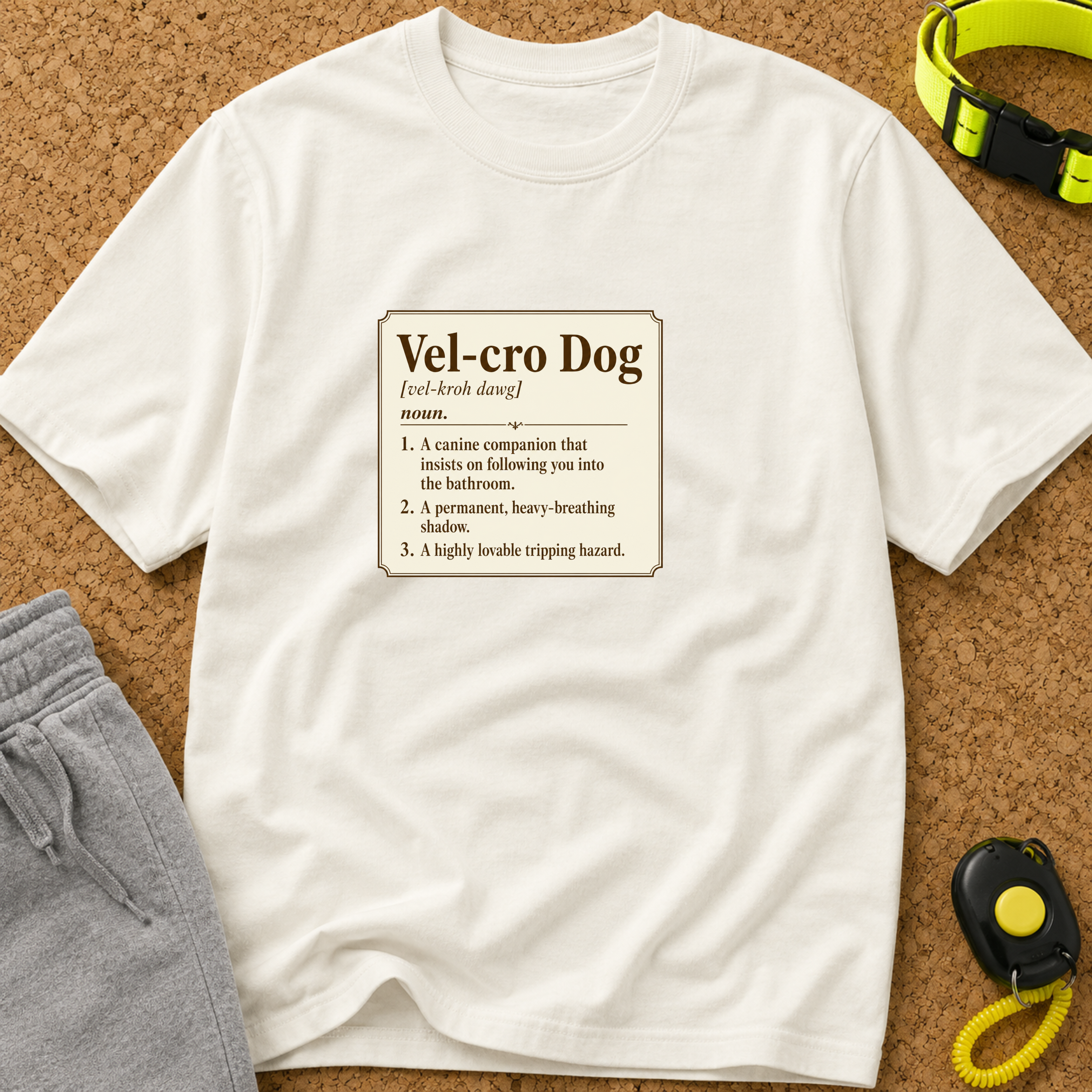Vel-cro Dog