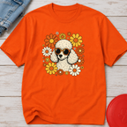 Cool Dog & Flowers