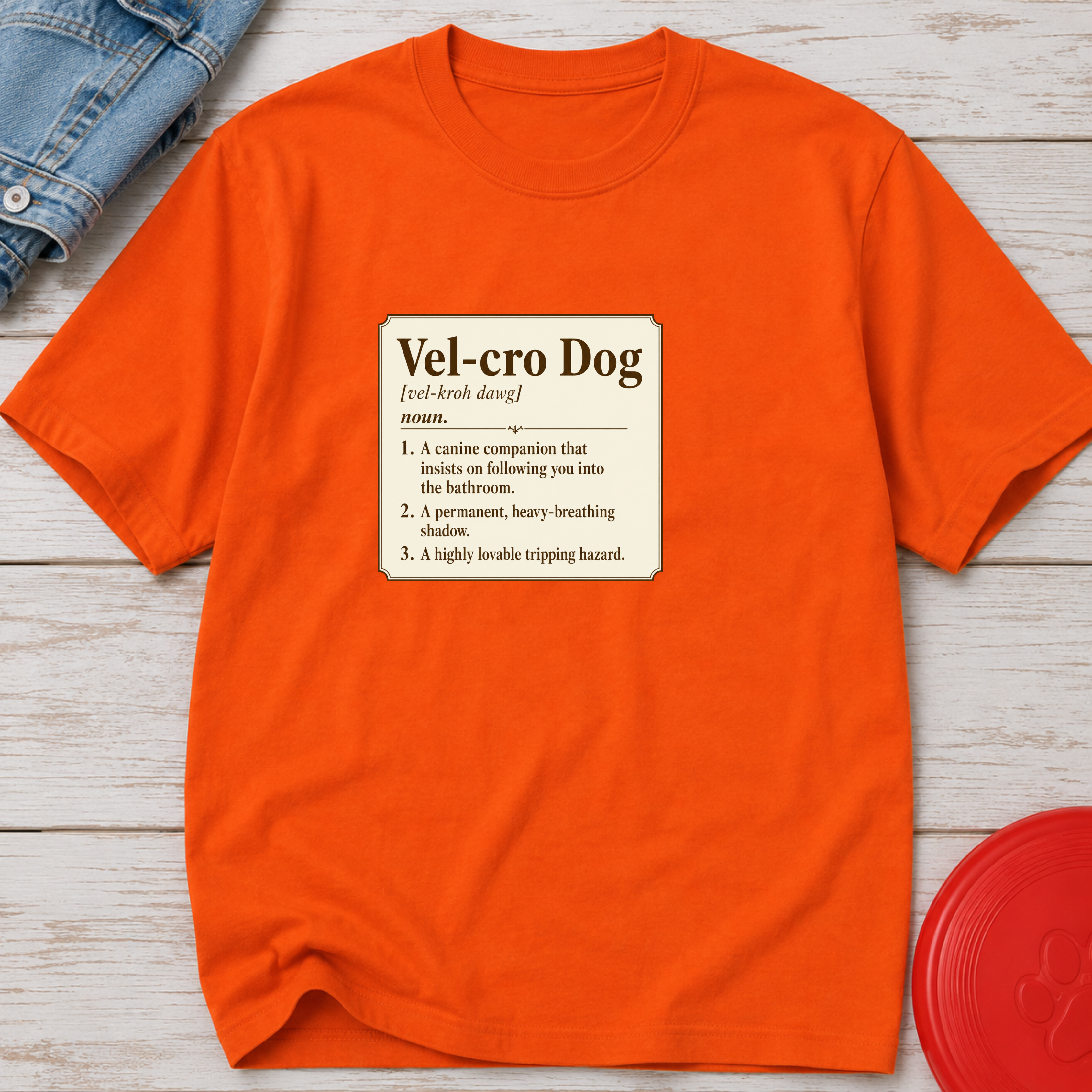 Vel-cro Dog