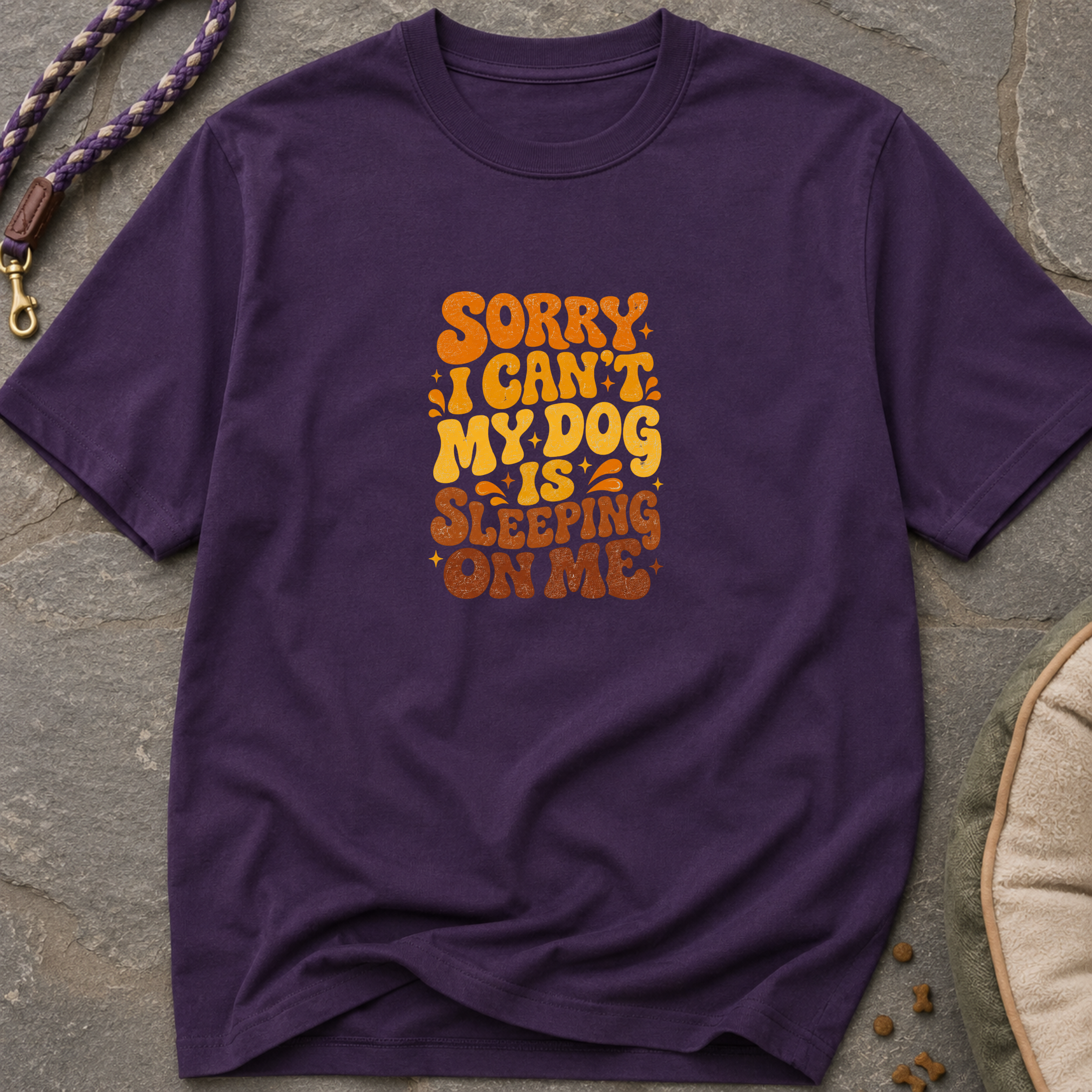 Sorry I Can't My Dog Is Sleeping On Me