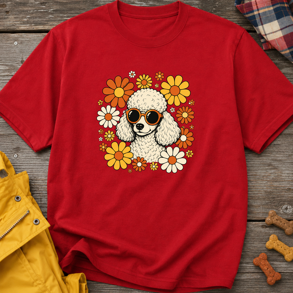 Cool Dog & Flowers