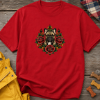 Snago T-Shirt Pugs & Flowers Dog and Cat Tees for Pet Parents