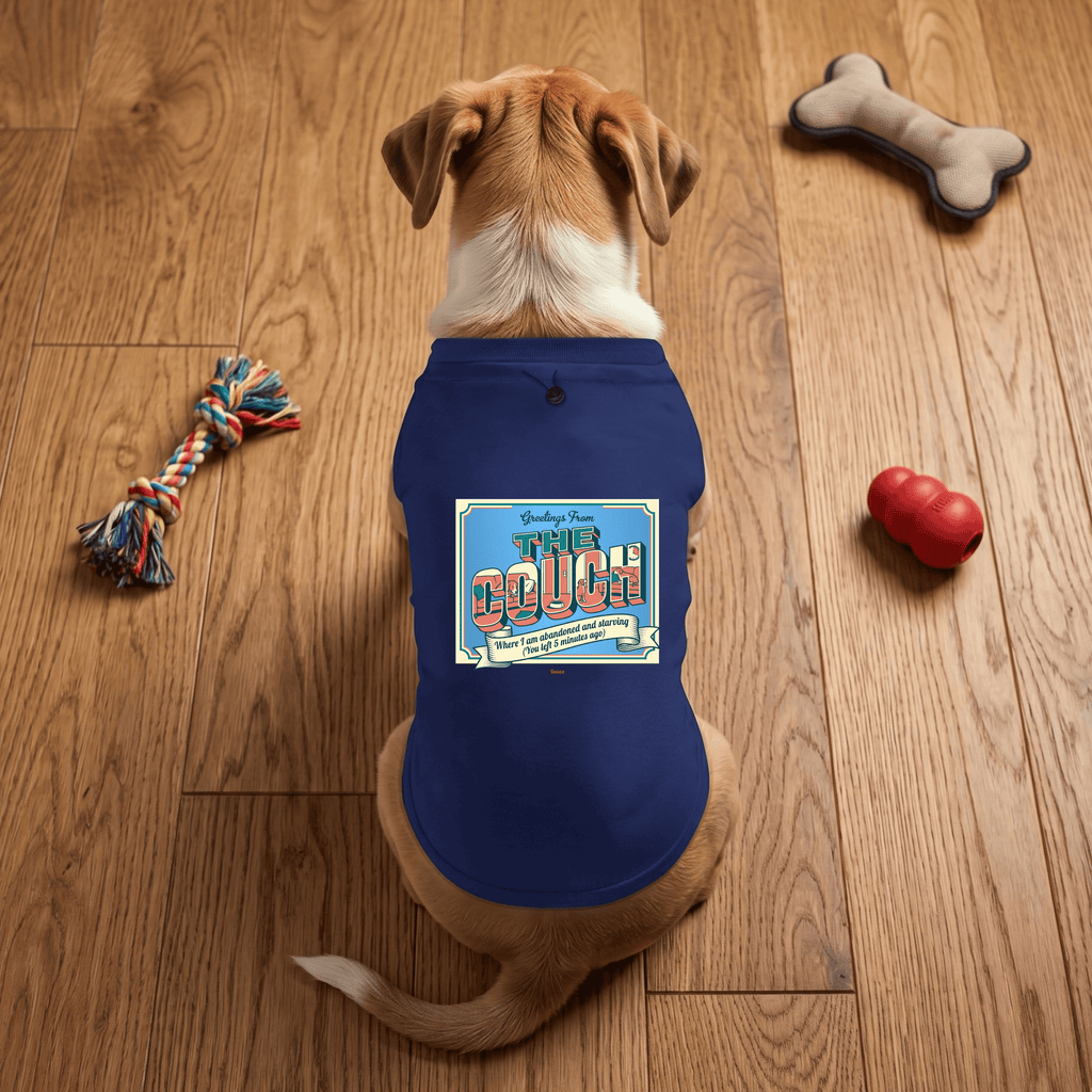 Snago Dog T-Shirt Dog Tee - The Couch Dog and Cat Tees for Pet Parents