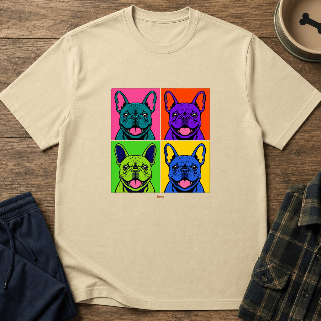 Snago T-Shirt 4 Dimensional Pug Dog and Cat Tees for Pet Parents