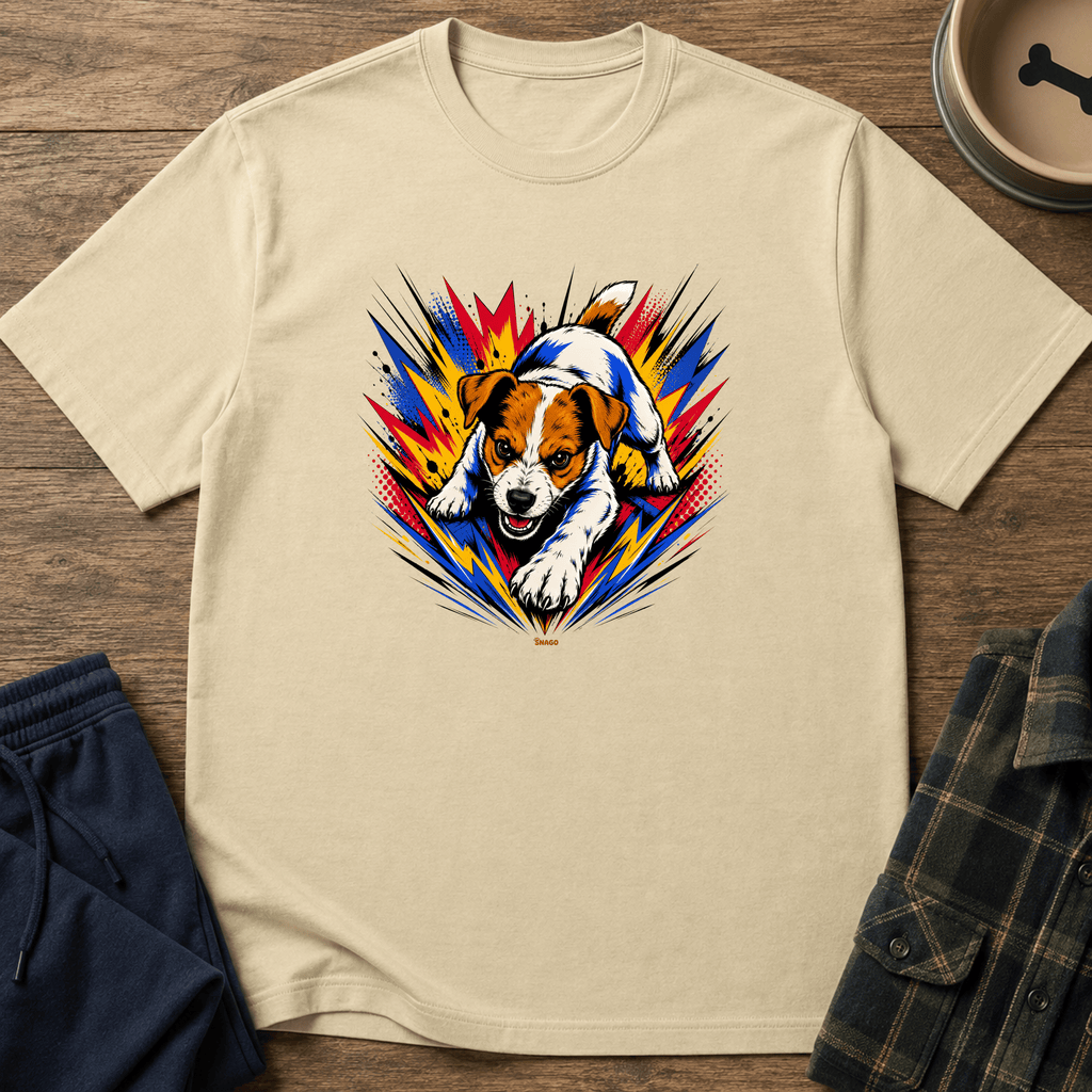 Snago T-Shirt About To Jump! Dog and Cat Tees for Pet Parents