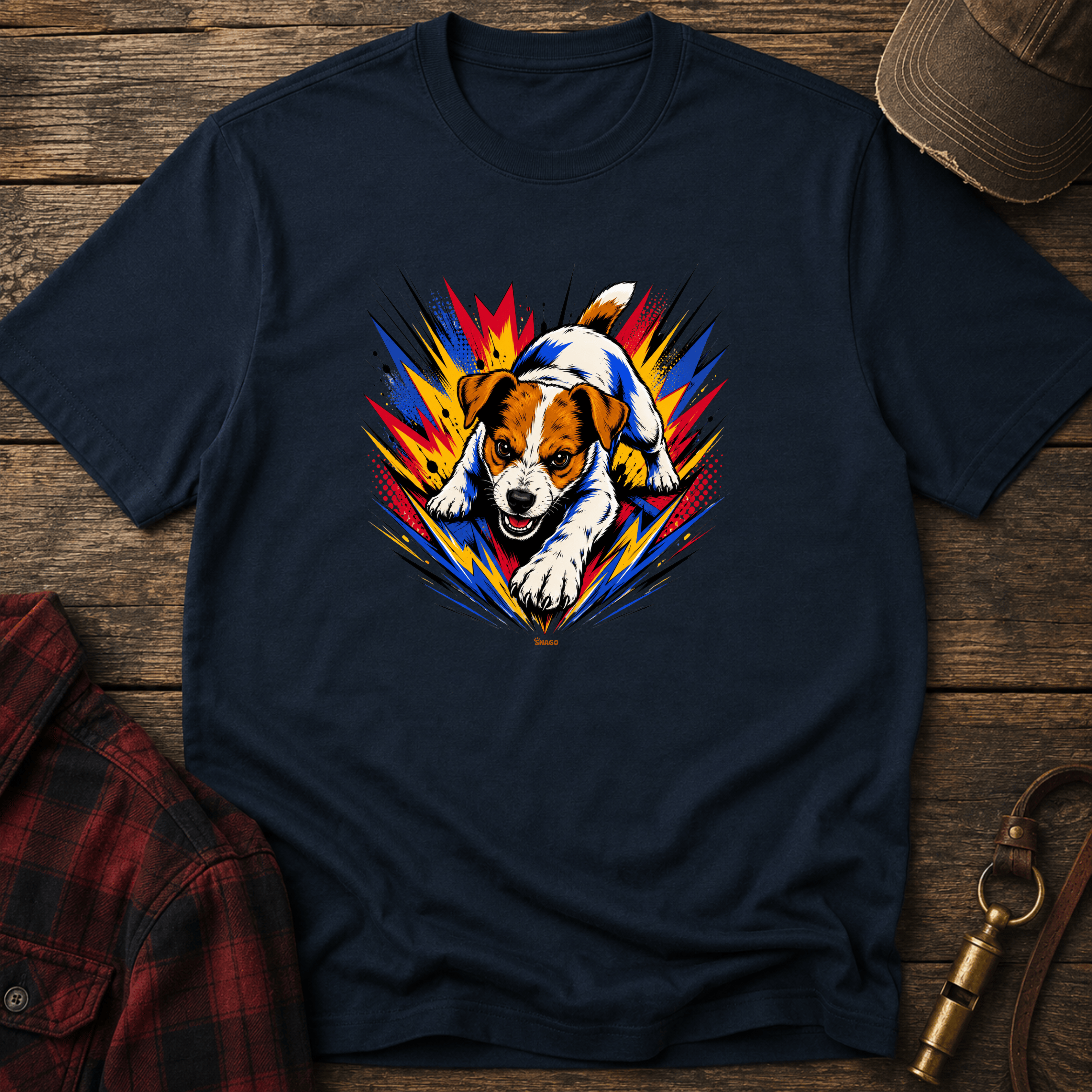 Snago T-Shirt About To Jump! Dog and Cat Tees for Pet Parents