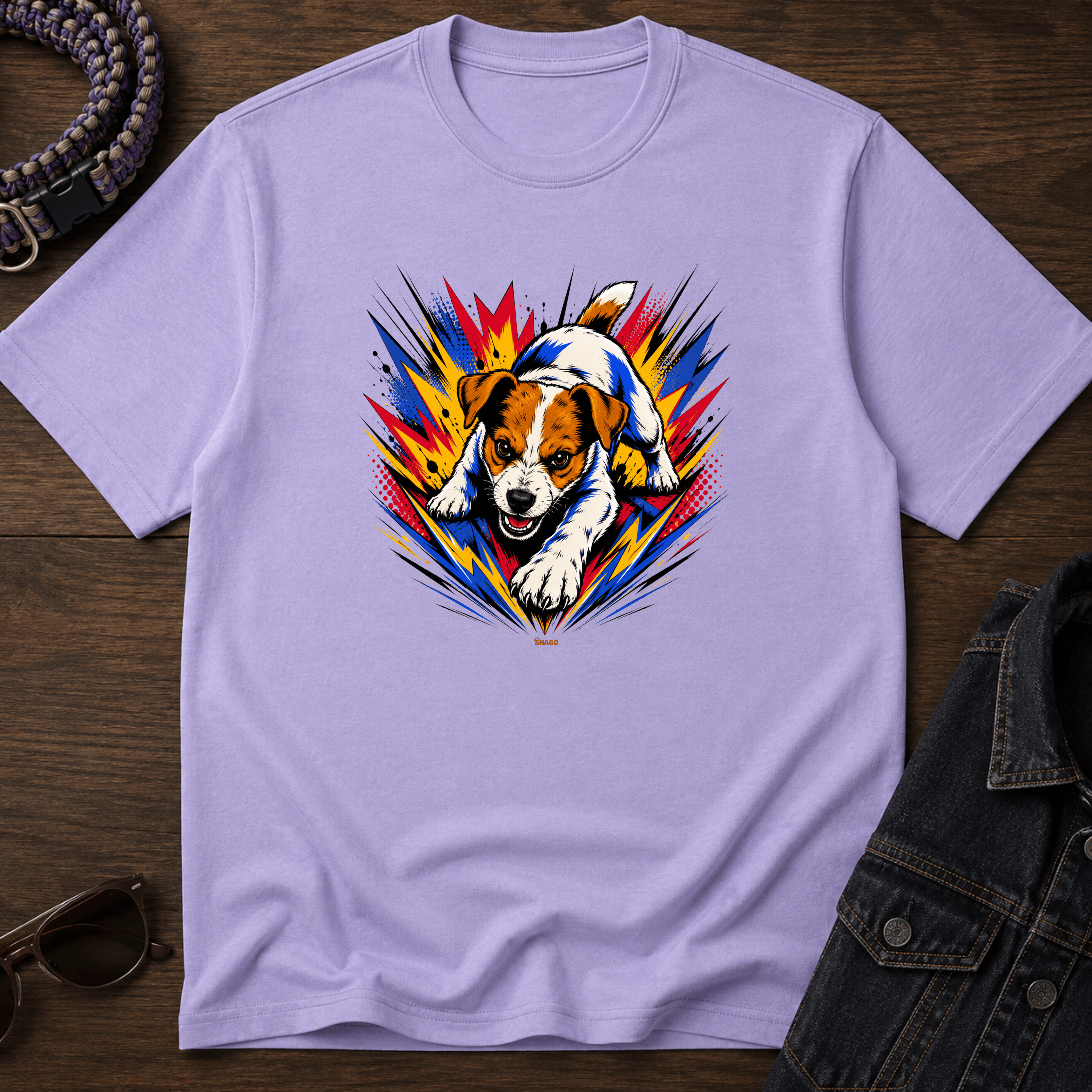 Snago T-Shirt About To Jump! Dog and Cat Tees for Pet Parents