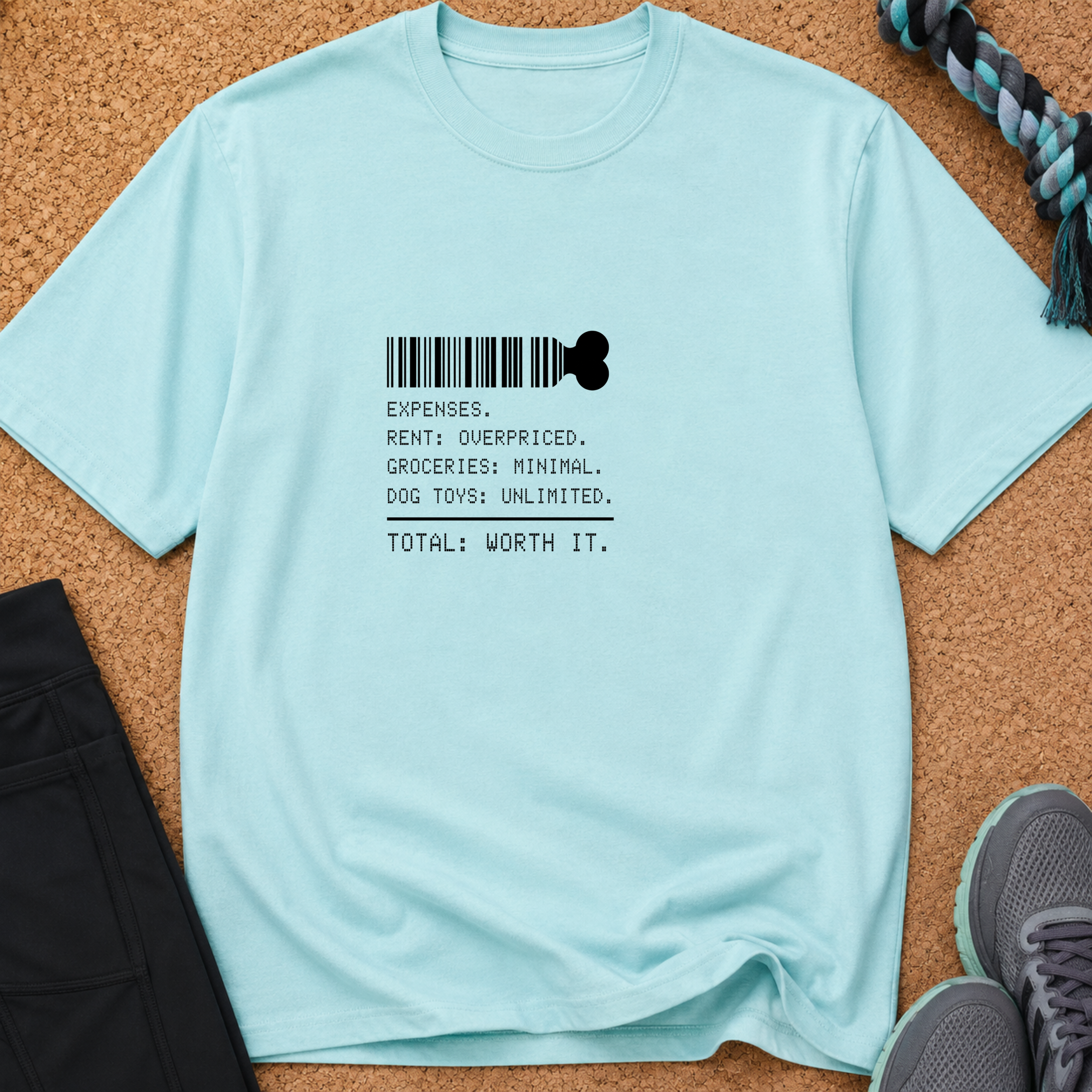 Snago T-Shirt Barcode: Dog Dog and Cat Tees for Pet Parents