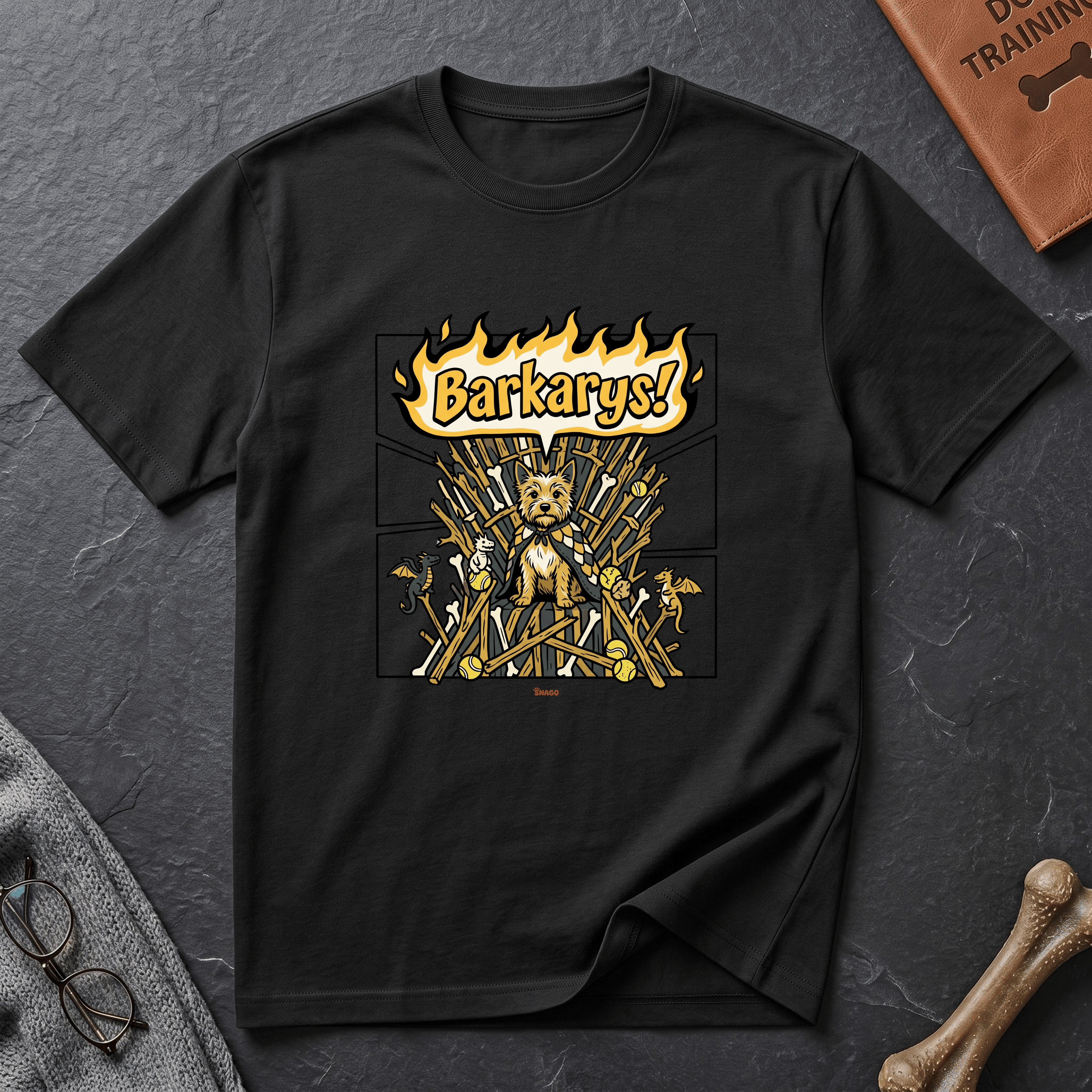 Snago T-Shirt BARKarys! Dog and Cat Tees for Pet Parents