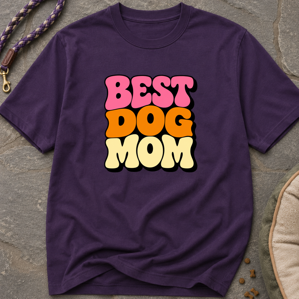 Snago T-Shirt Best Dog Mom Dog and Cat Tees for Pet Parents