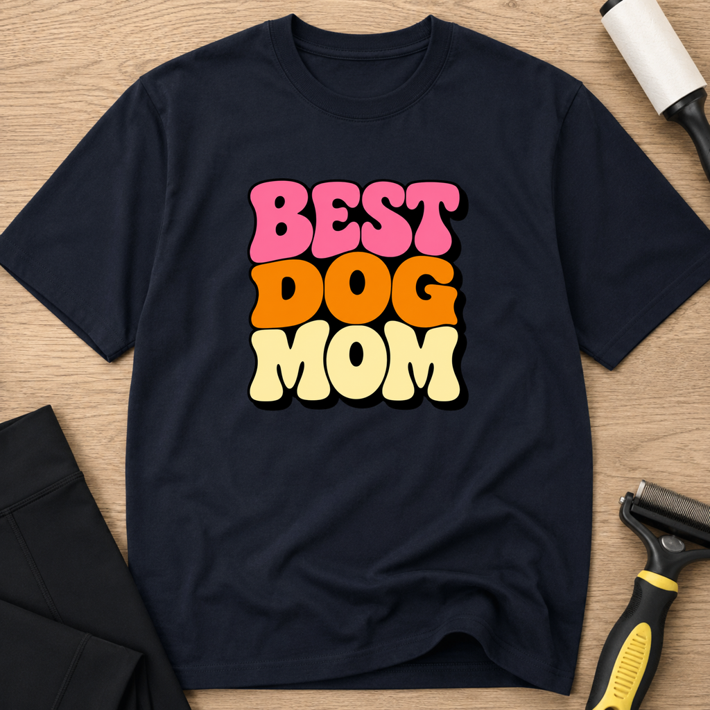 Snago T-Shirt Best Dog Mom Dog and Cat Tees for Pet Parents