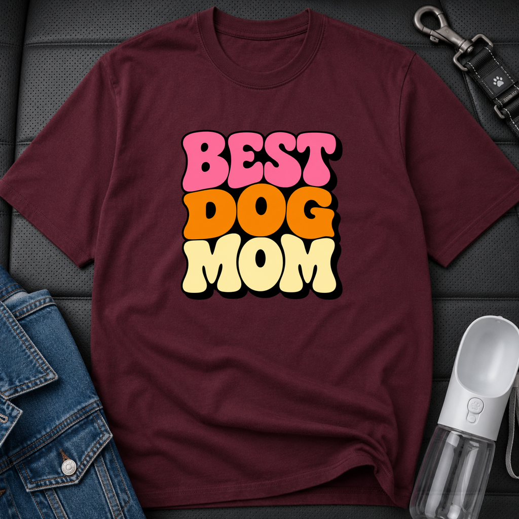 Snago T-Shirt Best Dog Mom Dog and Cat Tees for Pet Parents