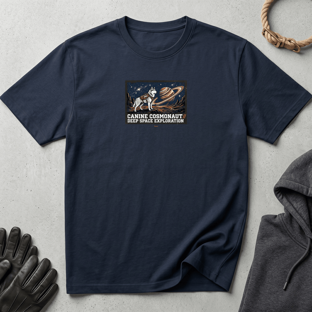 Snago T-Shirt Canine Cosmonaut Dog and Cat Tees for Pet Parents