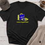 Snago T-Shirt Canine Support Staff Dog and Cat Tees for Pet Parents