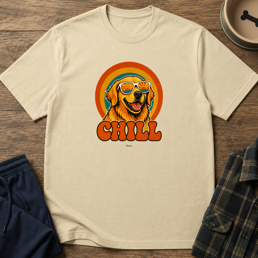 Snago T-Shirt CHILL Dog and Cat Tees for Pet Parents