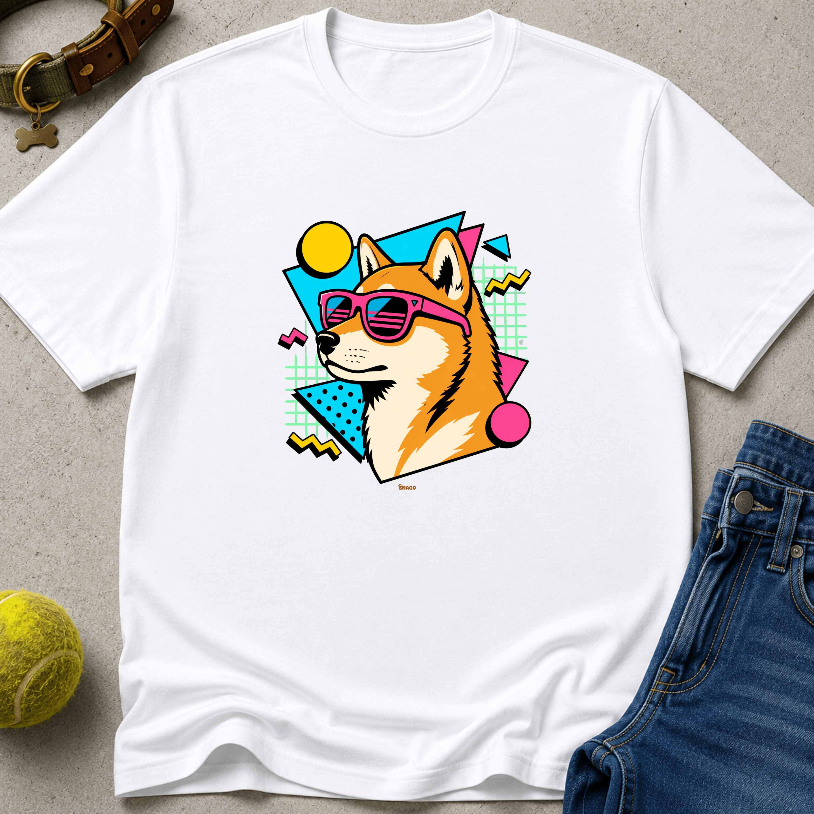 Snago T-Shirt Cool Pup Dog and Cat Tees for Pet Parents
