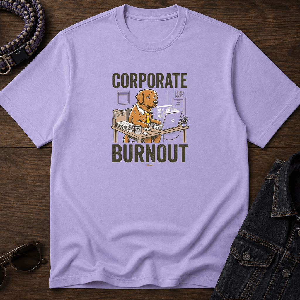 Snago T-Shirt Corporate Burnout Dog and Cat Tees for Pet Parents