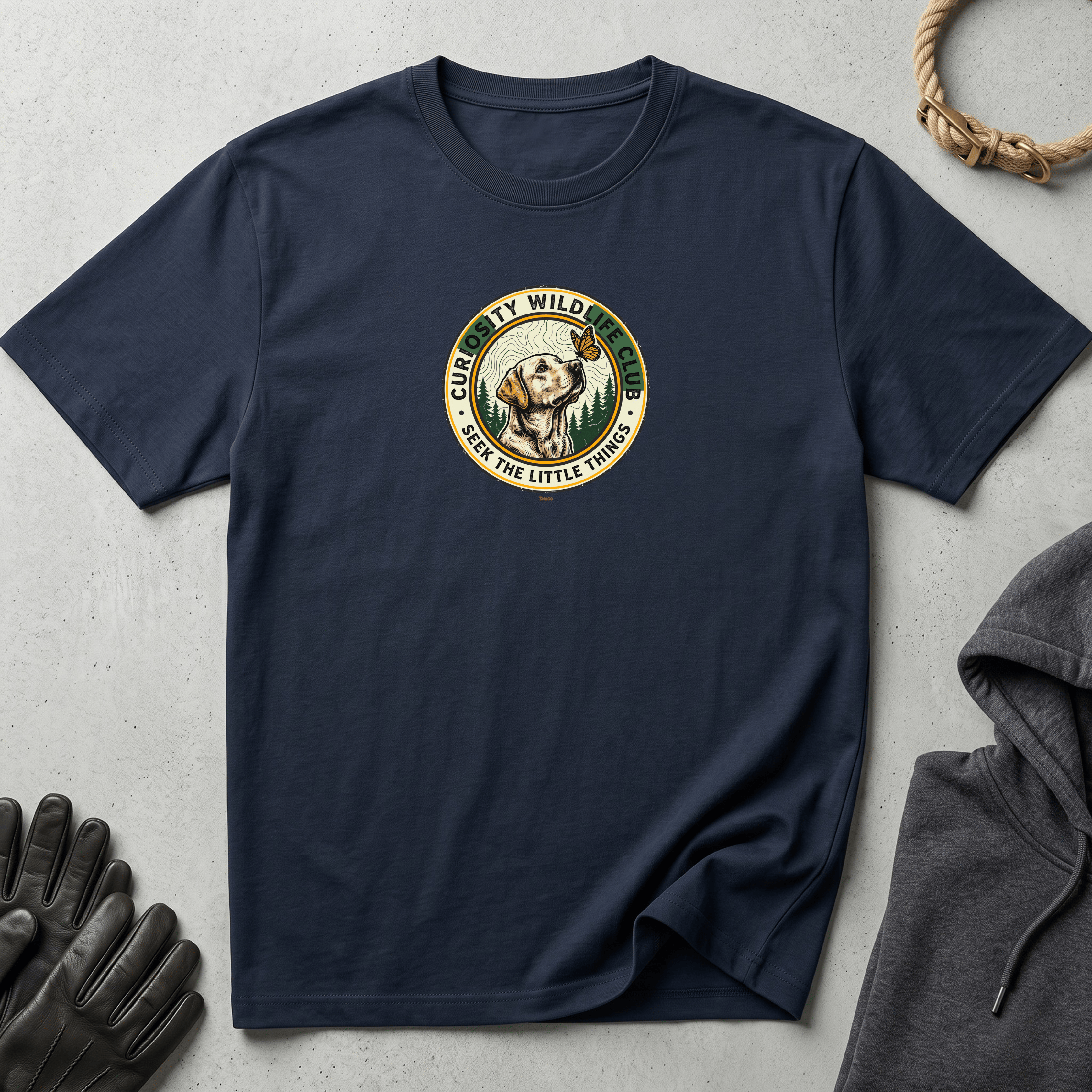 Snago T-Shirt Curiosity Wildlife Club Dog and Cat Tees for Pet Parents