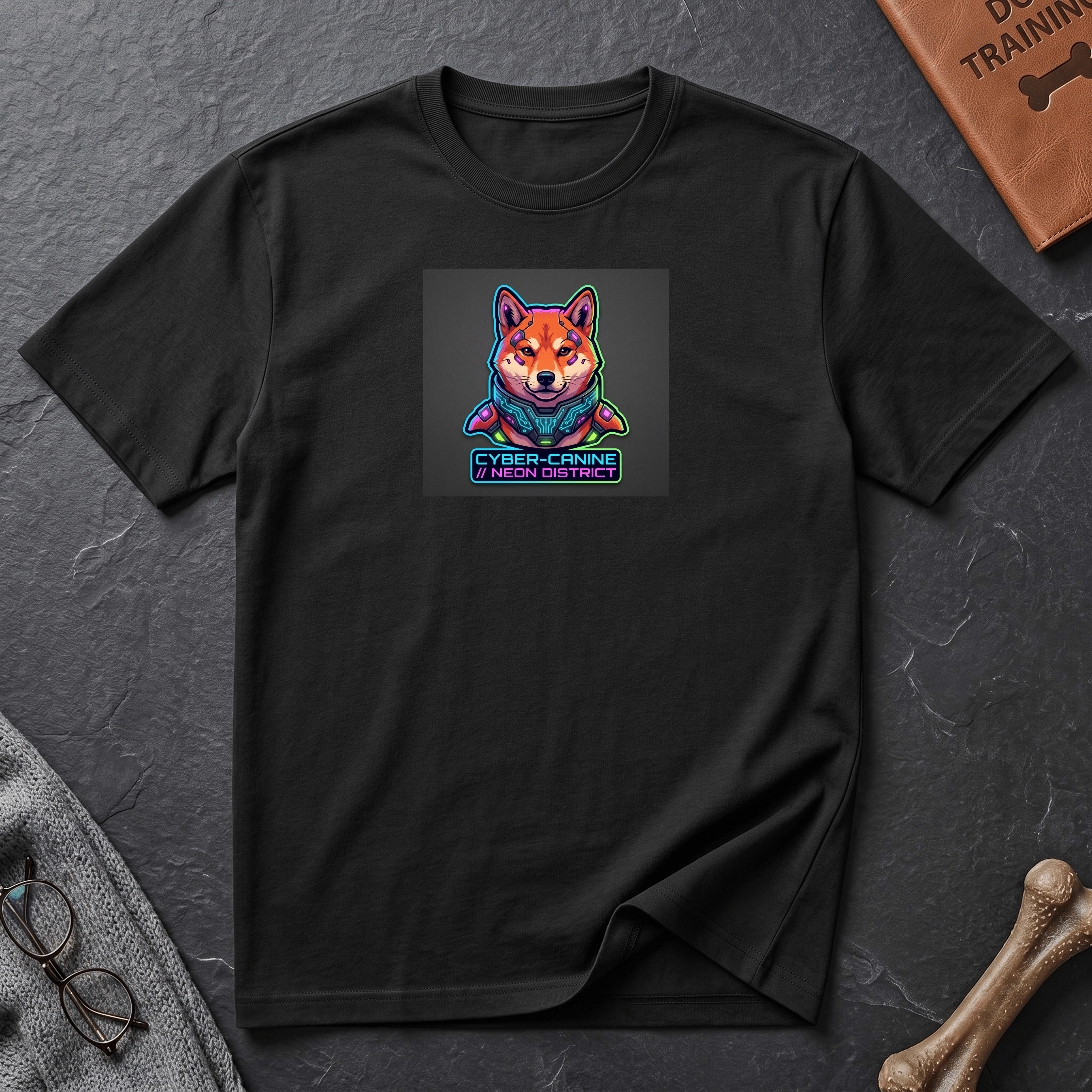 Snago T-Shirt Cyber Canine Dog and Cat Tees for Pet Parents