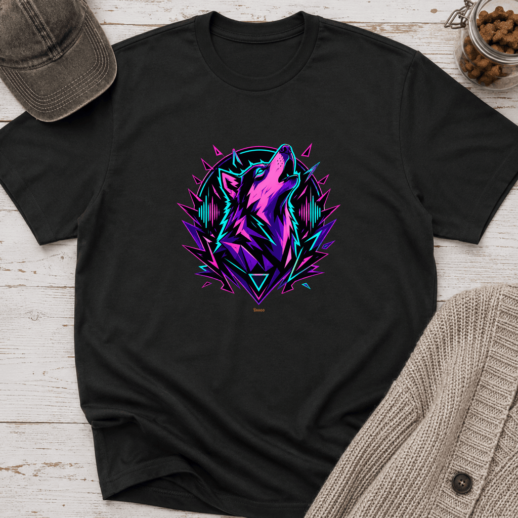 Snago T-Shirt Cyber Howler Dog and Cat Tees for Pet Parents