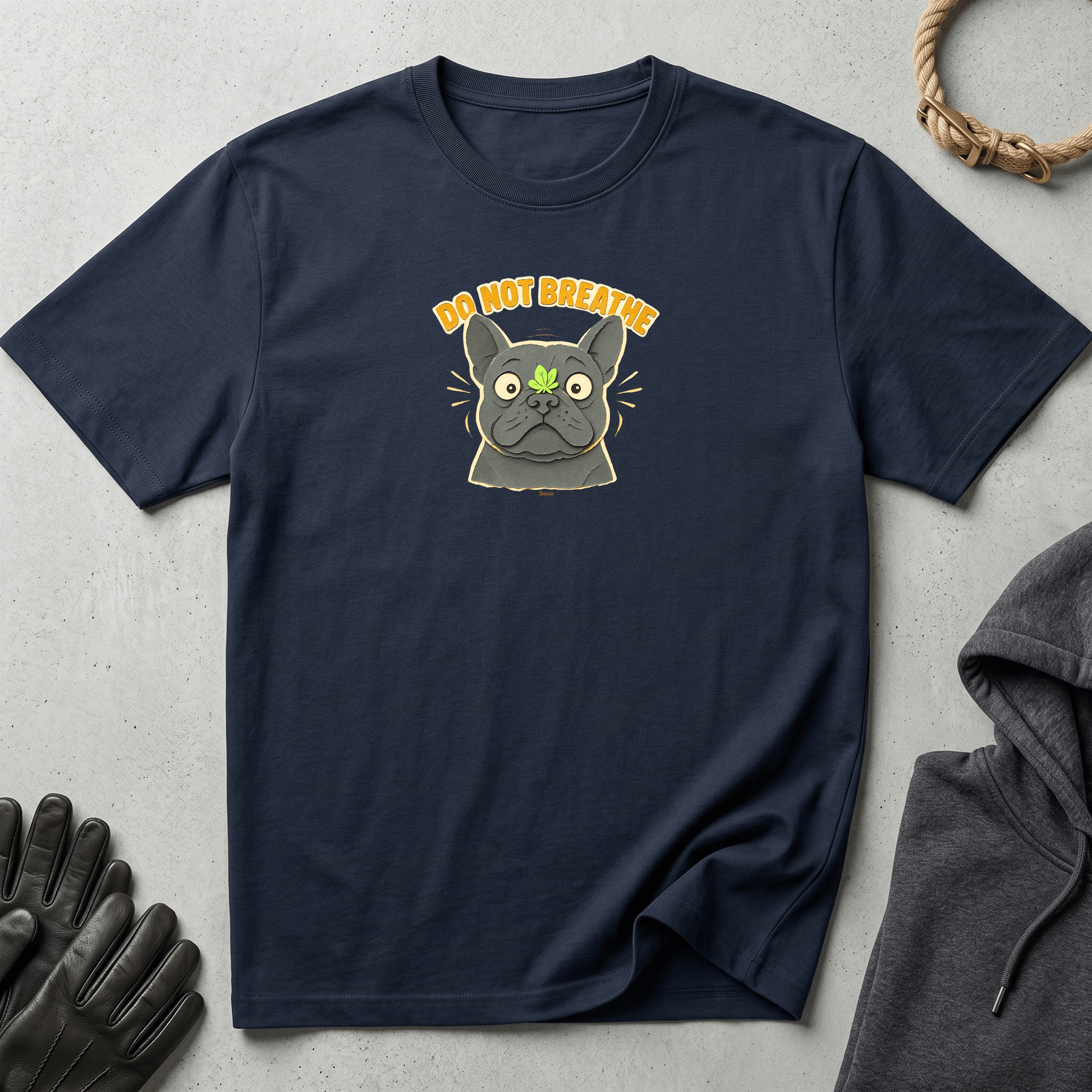 Snago T-Shirt Do Not Breath Dog and Cat Tees for Pet Parents