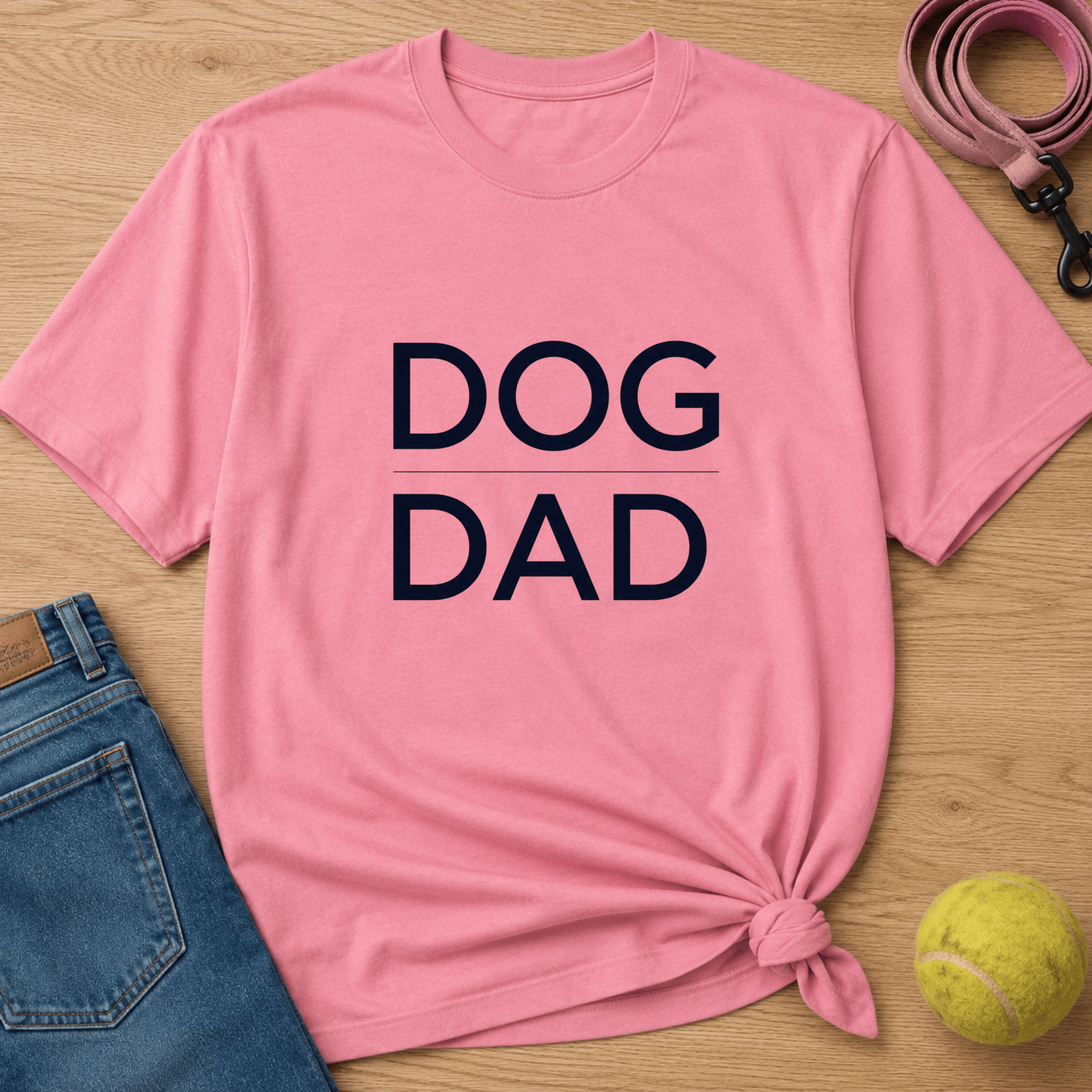 Snago T-Shirt DOG DAD Dog and Cat Tees for Pet Parents