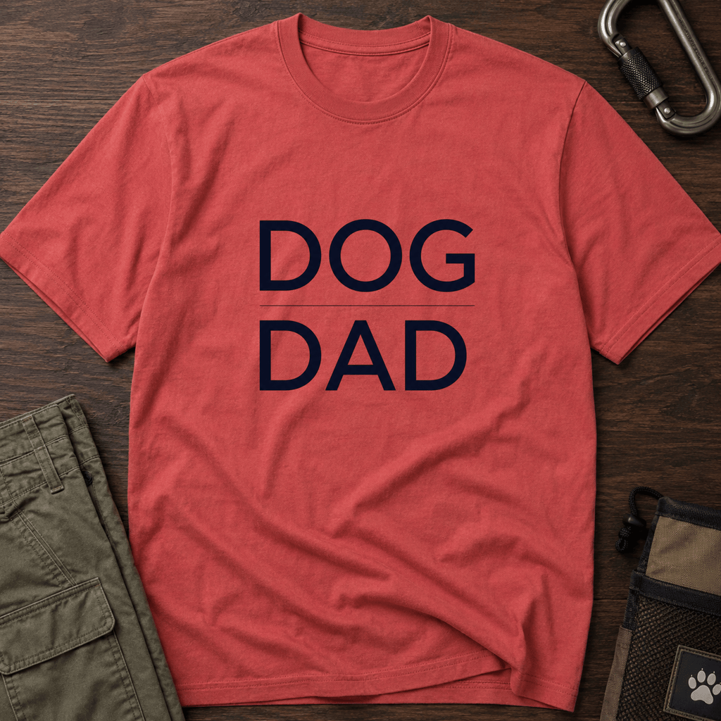 Snago T-Shirt DOG DAD Dog and Cat Tees for Pet Parents