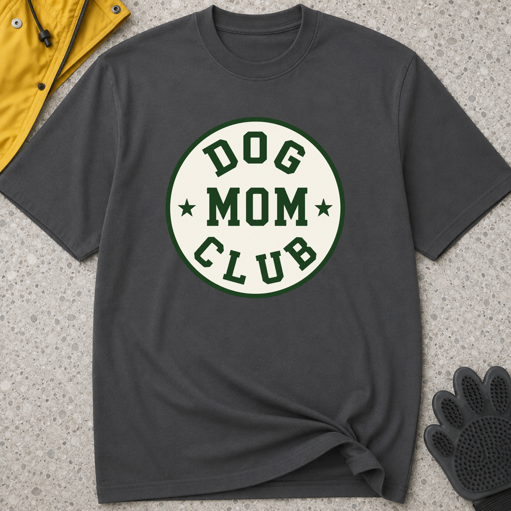 Snago T-Shirt DOG MOM CLUB Dog and Cat Tees for Pet Parents