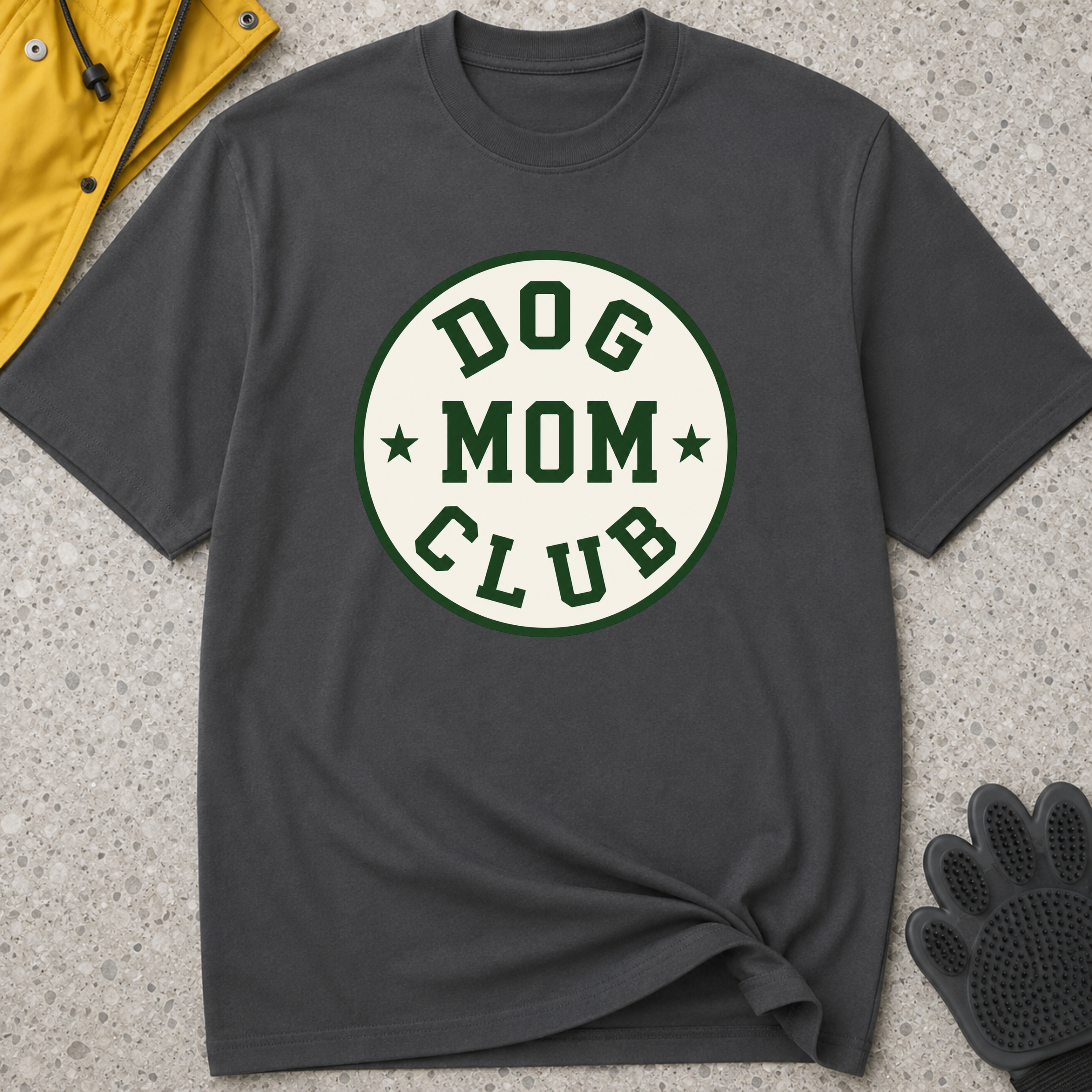 Snago T-Shirt DOG MOM CLUB Dog and Cat Tees for Pet Parents