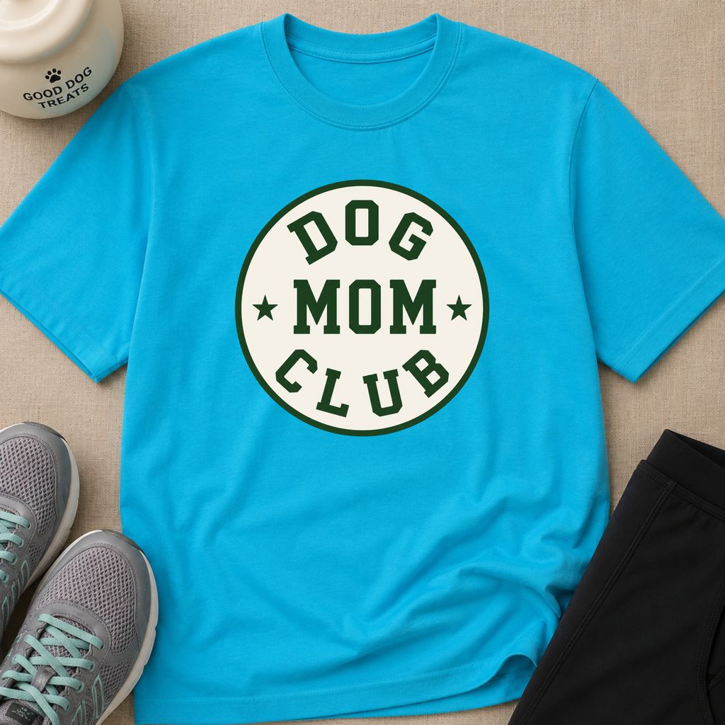 Snago T-Shirt DOG MOM CLUB Dog and Cat Tees for Pet Parents