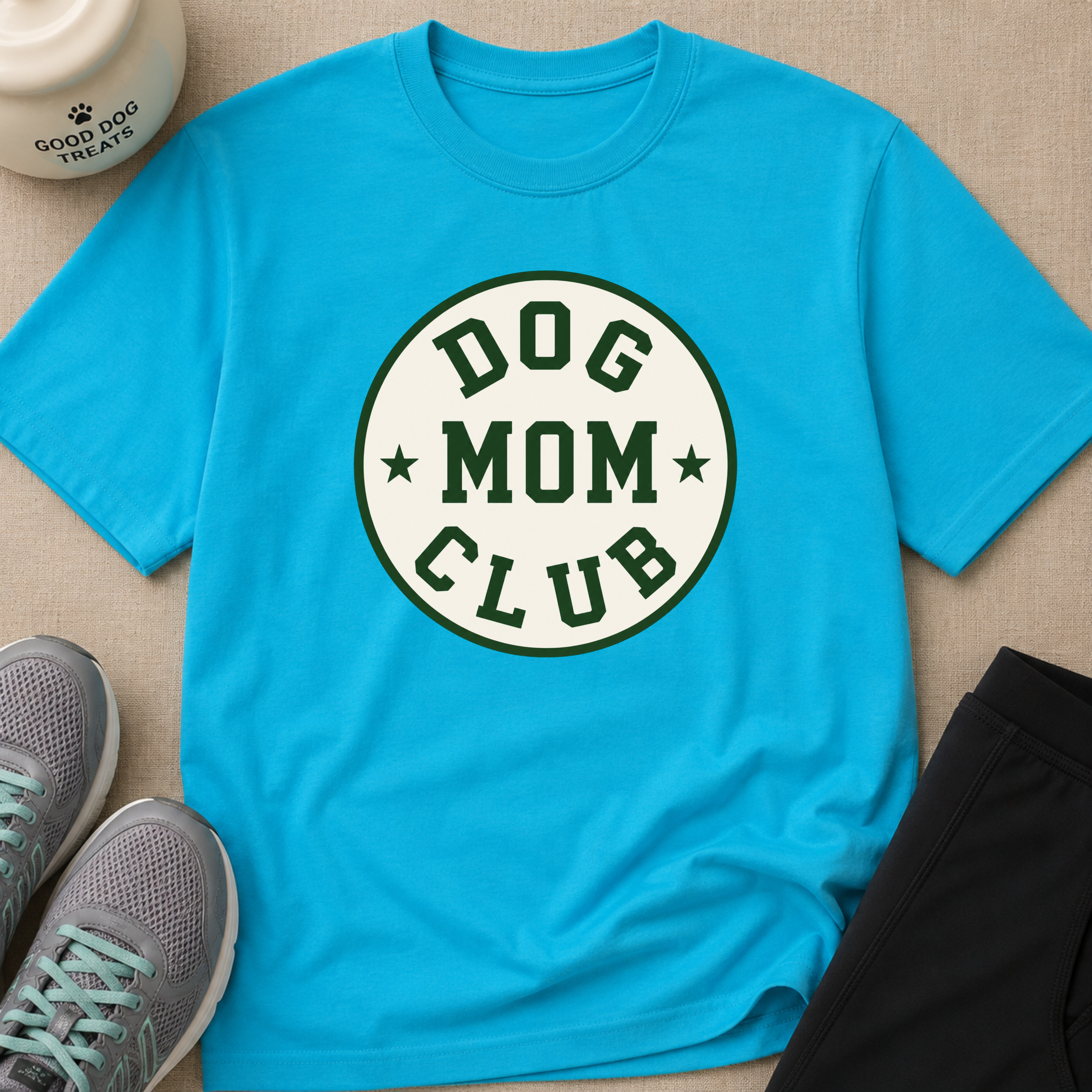 Snago T-Shirt DOG MOM CLUB Dog and Cat Tees for Pet Parents