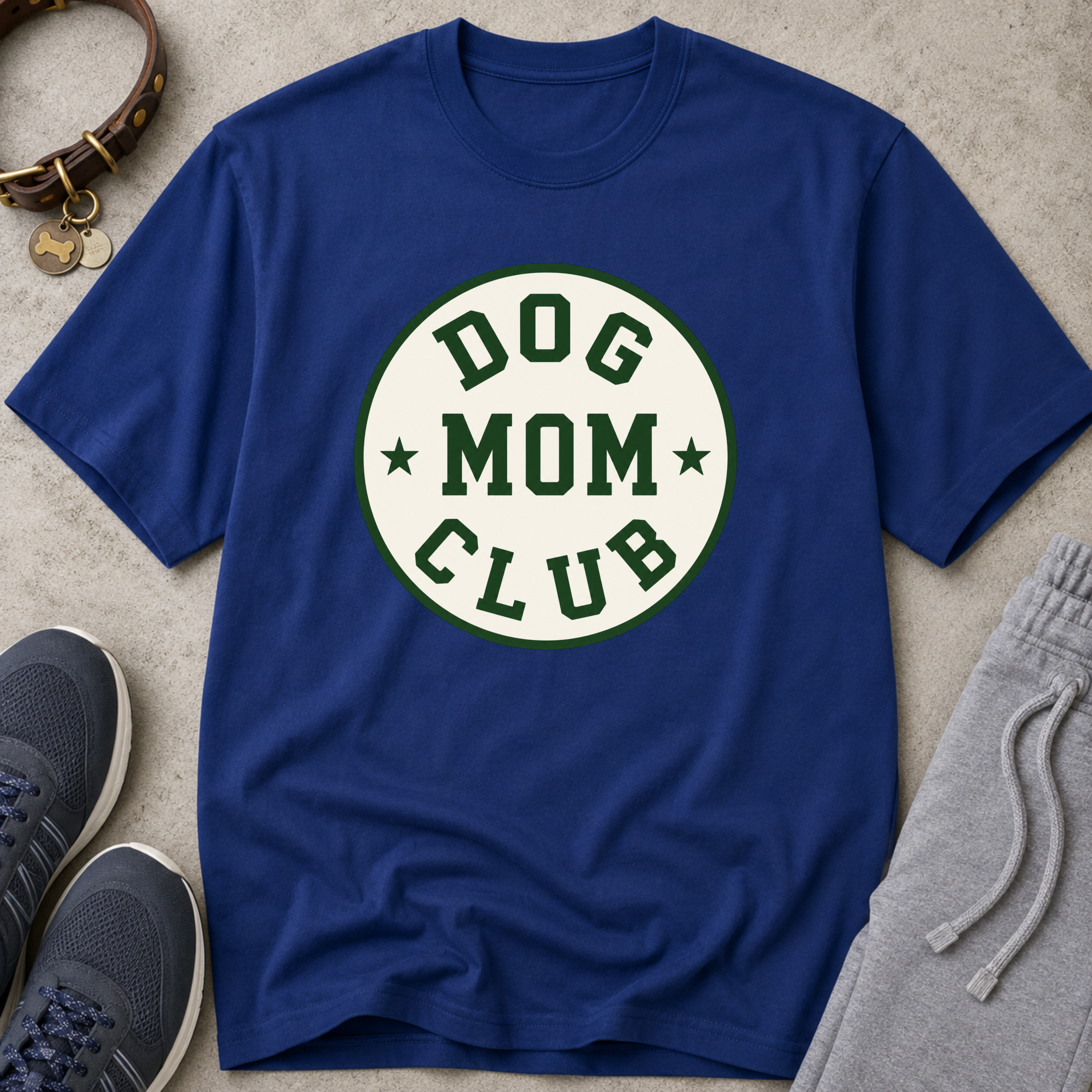 Snago T-Shirt DOG MOM CLUB Dog and Cat Tees for Pet Parents