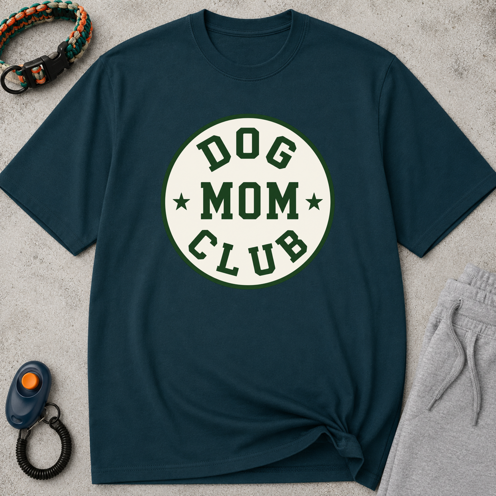 Snago T-Shirt DOG MOM CLUB Dog and Cat Tees for Pet Parents