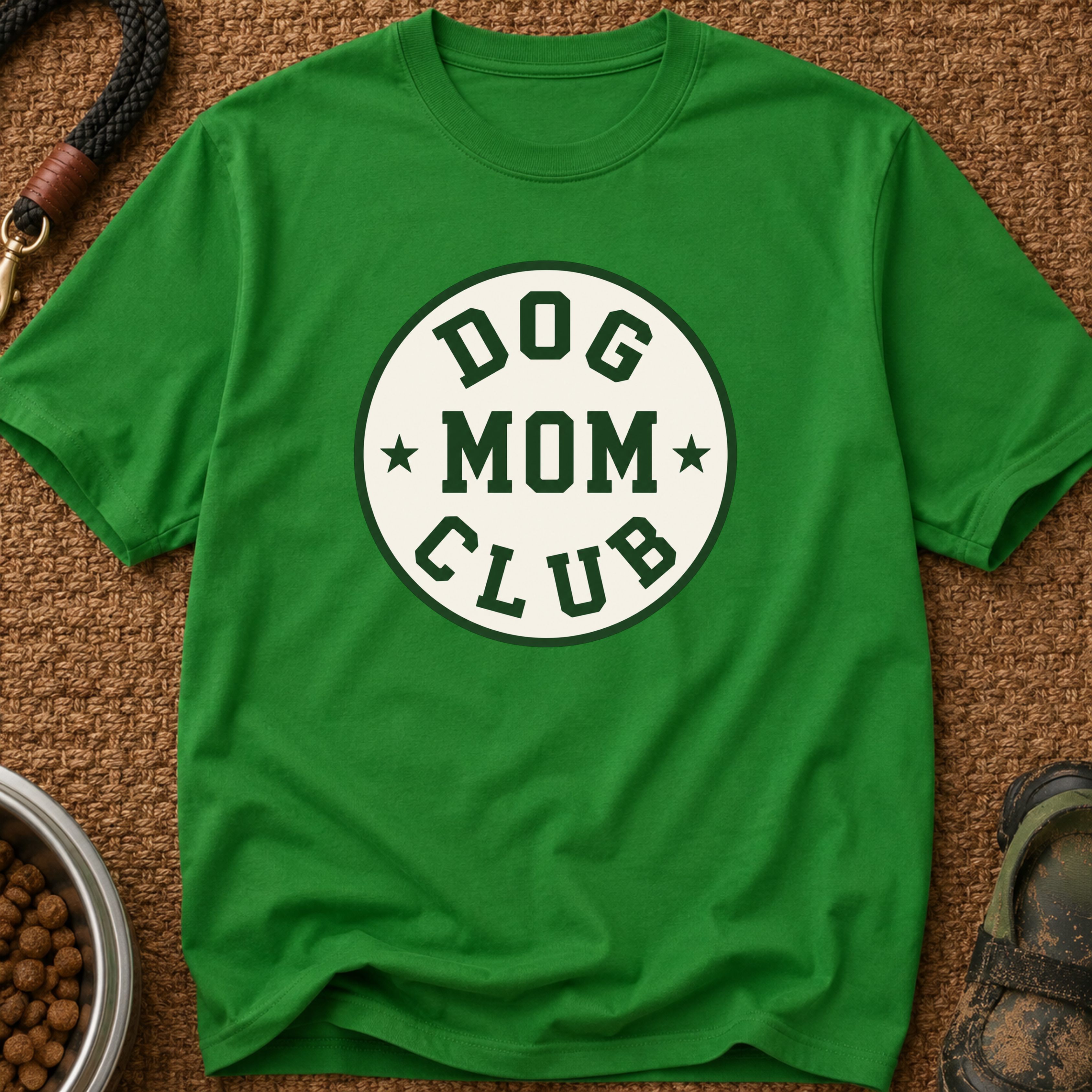 Snago T-Shirt DOG MOM CLUB Dog and Cat Tees for Pet Parents
