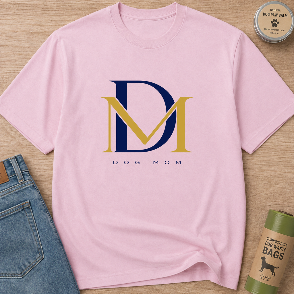 Snago T-Shirt DOG MOM Dog and Cat Tees for Pet Parents