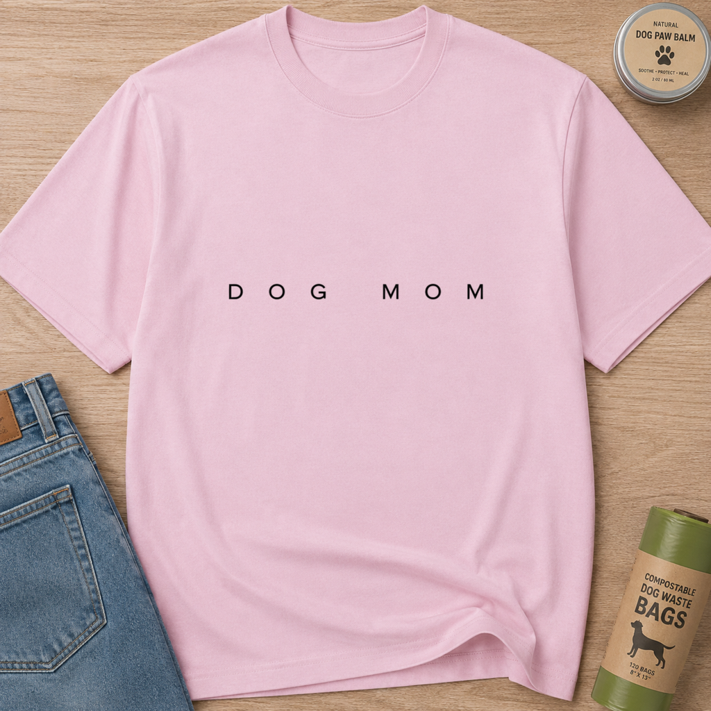 Snago T-Shirt DOG MOM Dog and Cat Tees for Pet Parents