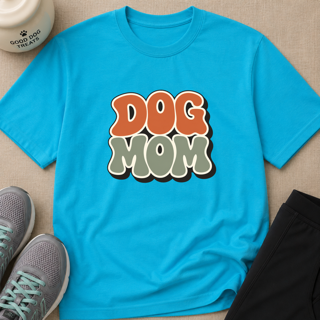 Snago T-Shirt DOG MOM Dog and Cat Tees for Pet Parents