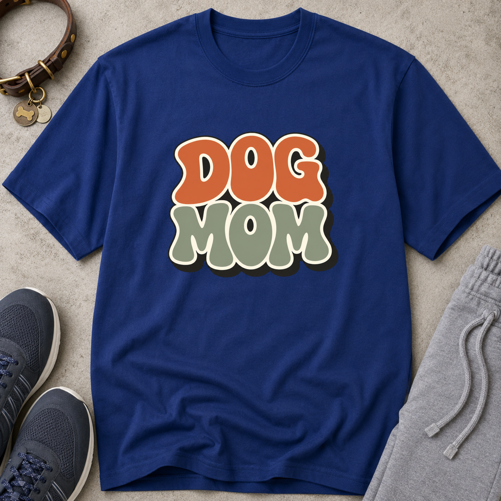 Snago T-Shirt DOG MOM Dog and Cat Tees for Pet Parents