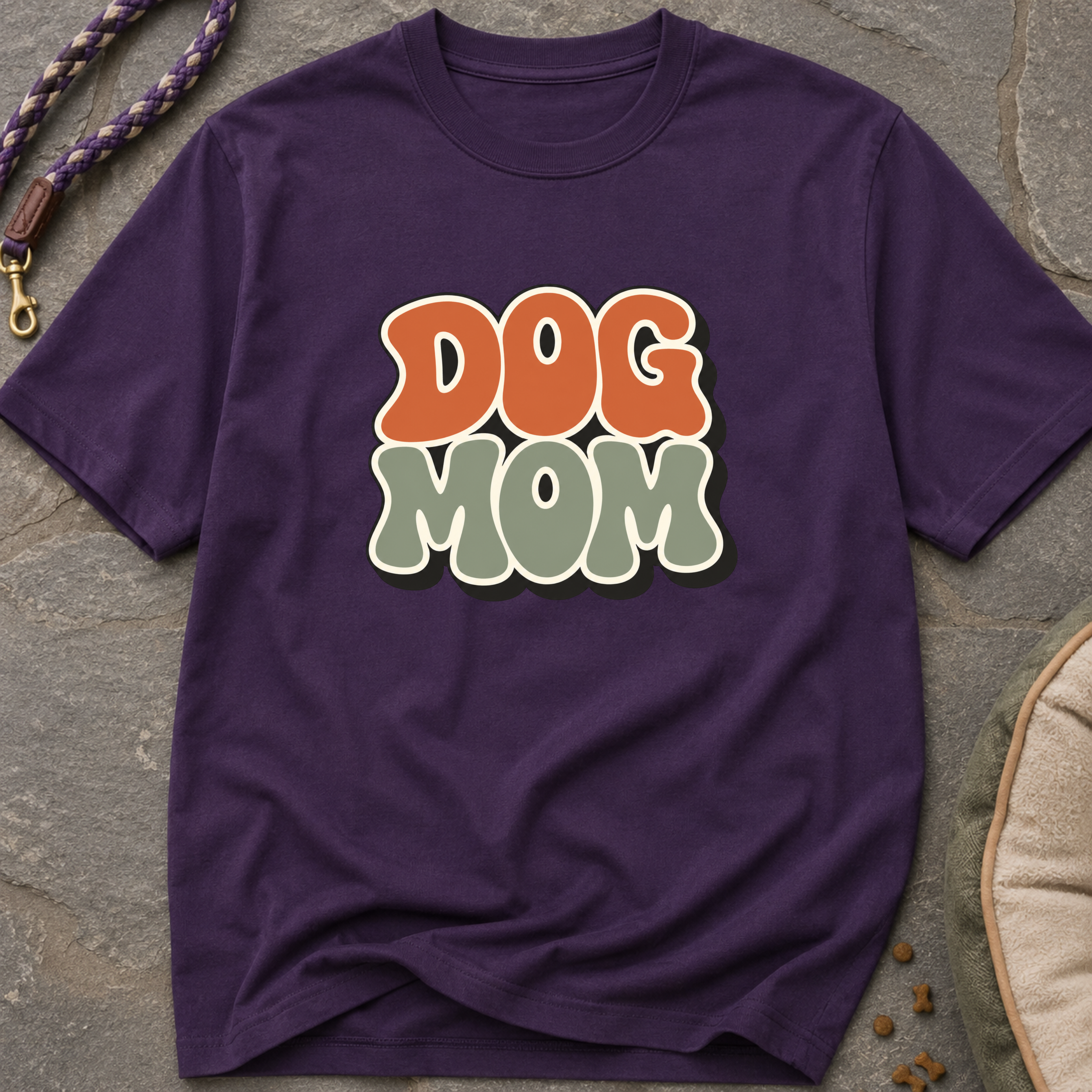 Snago T-Shirt DOG MOM Dog and Cat Tees for Pet Parents