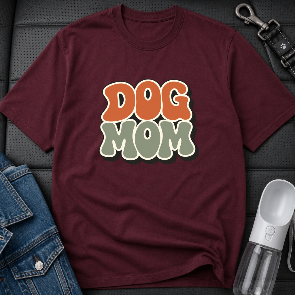 Snago T-Shirt DOG MOM Dog and Cat Tees for Pet Parents