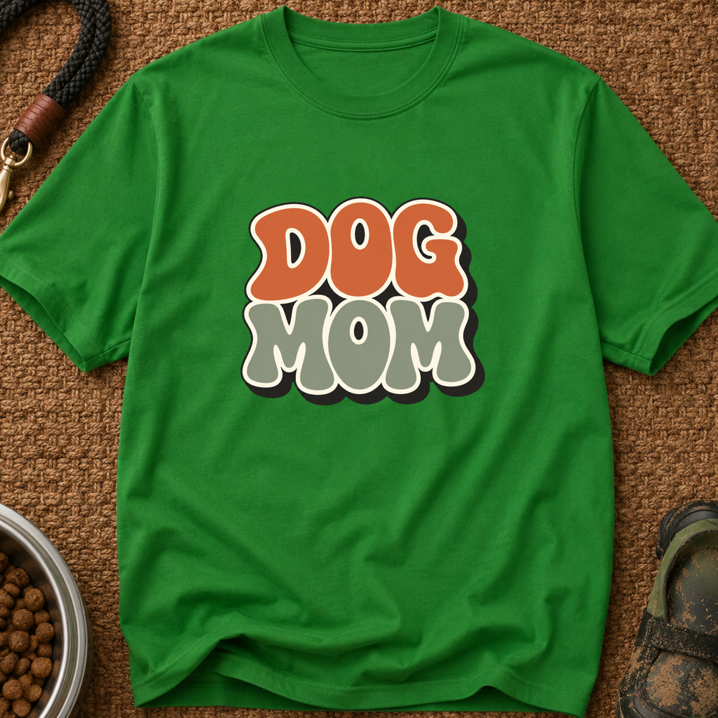 Snago T-Shirt DOG MOM Dog and Cat Tees for Pet Parents