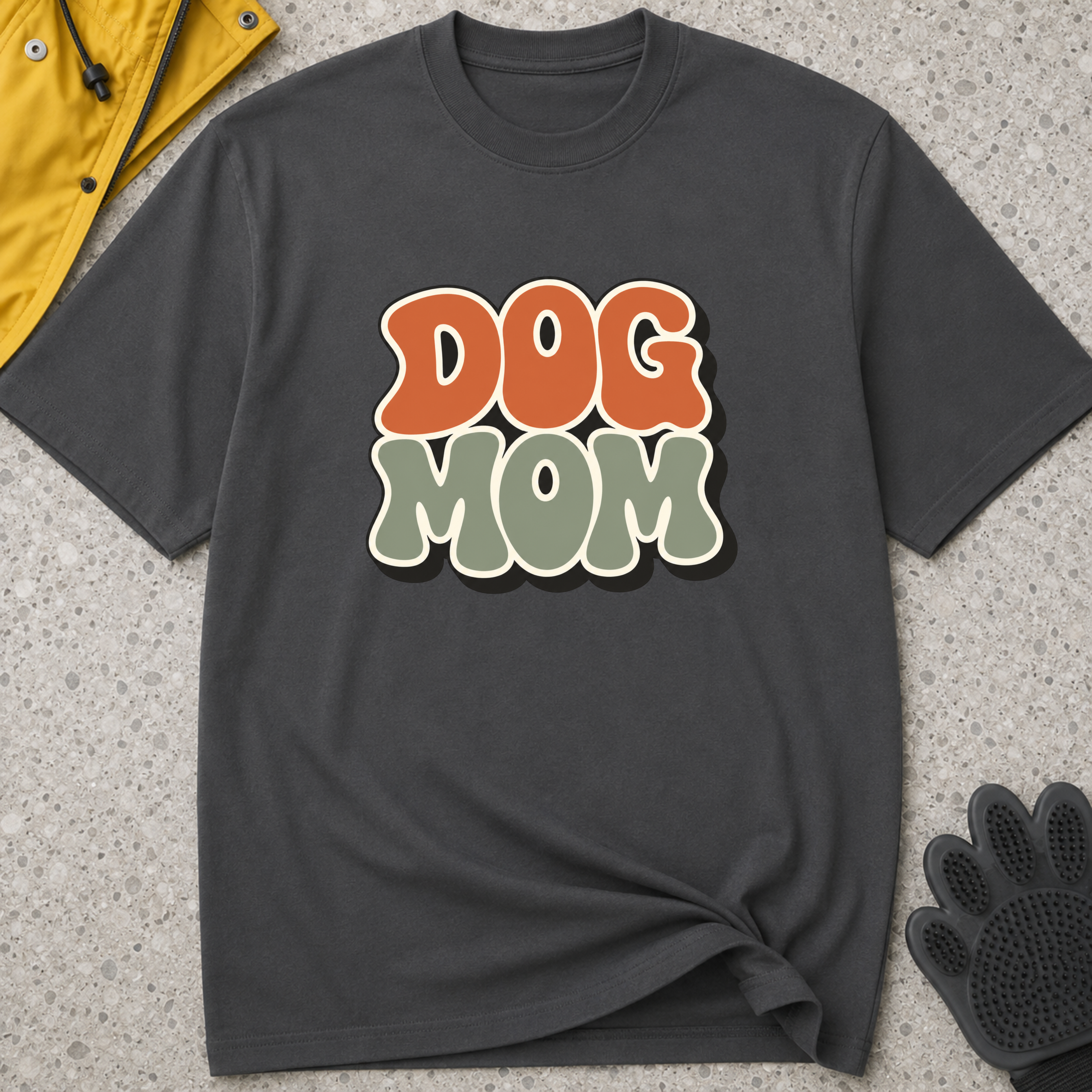 Snago T-Shirt DOG MOM Dog and Cat Tees for Pet Parents