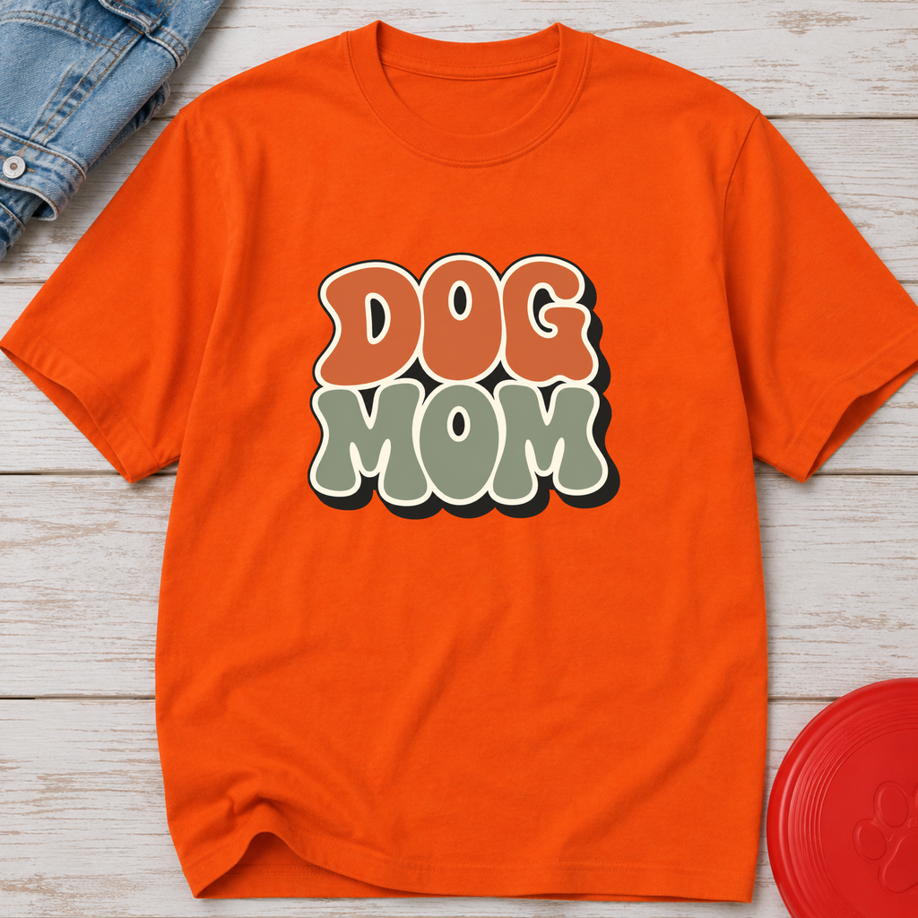 Snago T-Shirt DOG MOM Dog and Cat Tees for Pet Parents