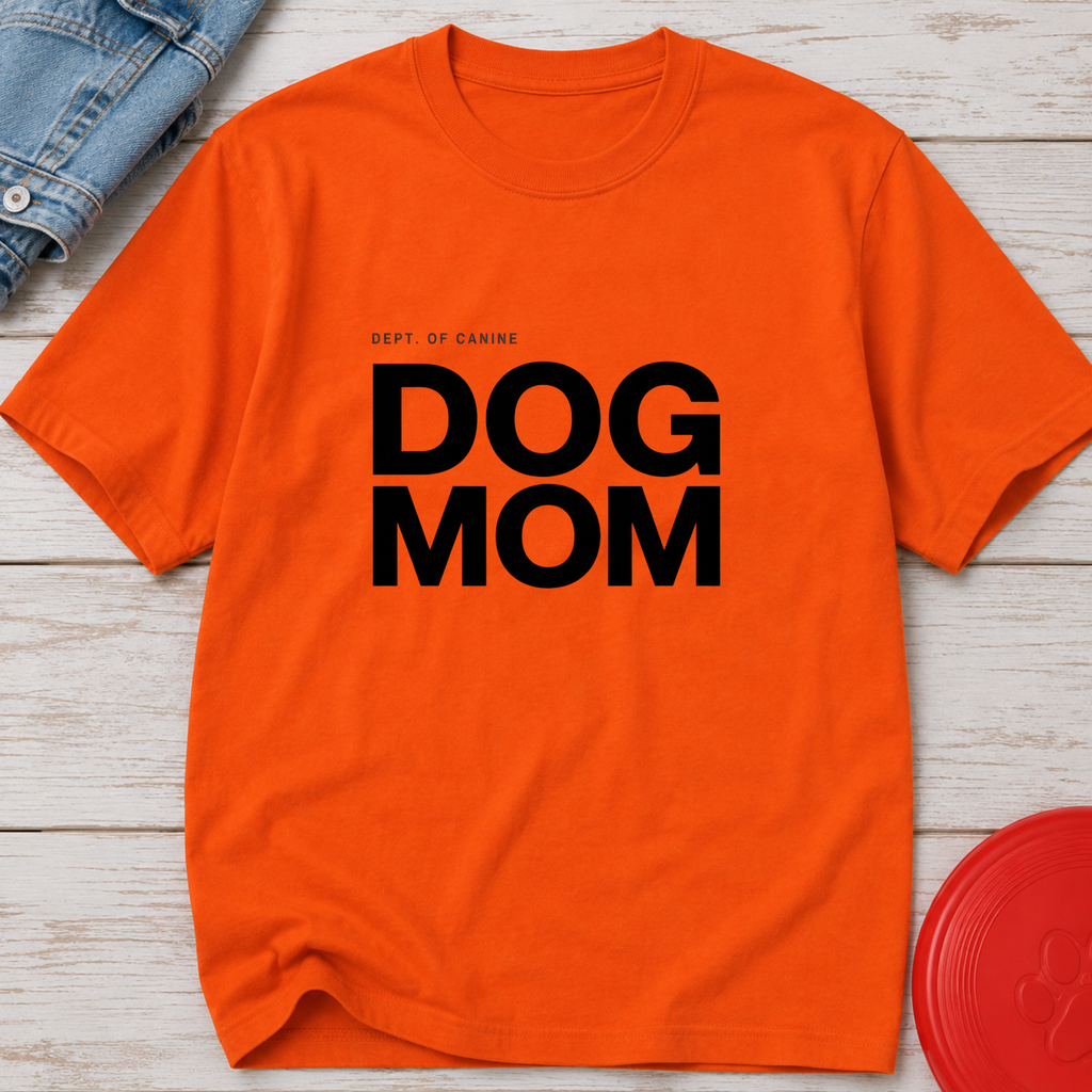 Snago T-Shirt DOG MOM Dog and Cat Tees for Pet Parents